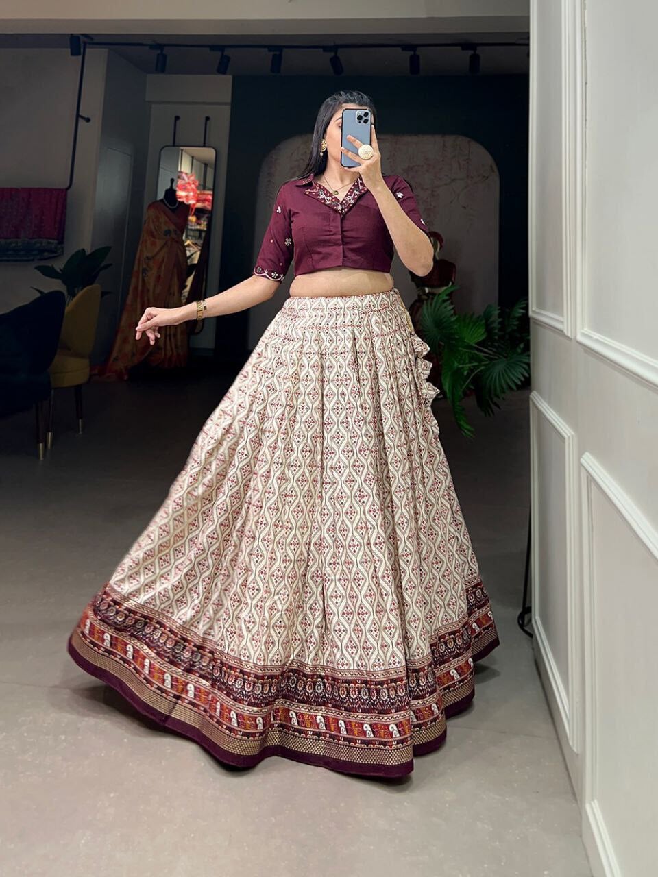 Co-Ord Lehenga Set Lehenga Vaanya Kurtis 