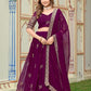 Buy Trending Purple Georgette Lehenga Choli Set Online 