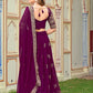 Buy Trending Purple Georgette Lehenga Choli Set Online 