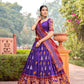 Shop Trending Purple Ikat Patola Lehenga Set Online