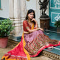 Buy Stunning Kashmiri Print Lehenga Set in Multicolor Online