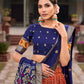 Shop from Vaanya Kurtis Trending Ikat Patola Lehenga Set