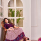 Buy Trendy Purple Co-Ord Lehenga Set Online | Vaanya Kurtis