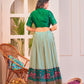 Buy Gorgeous Green Co-Ord Lehenga Set Online | Vaanya Kurtis