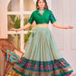 Buy Gorgeous Green Co-Ord Lehenga Set Online | Vaanya Kurtis