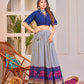 Buy Stylish Blue Co-Ord Lehenga Set Online | Vaanya Kurtis