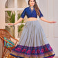 Buy Stylish Blue Co-Ord Lehenga Set Online | Vaanya Kurtis