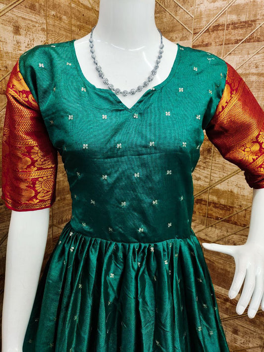 Narayan Pet Cotton Gown.